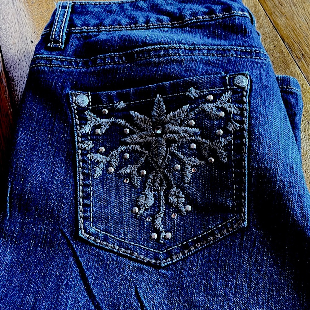 Code Bleu Dazzling Jeans size 8 short